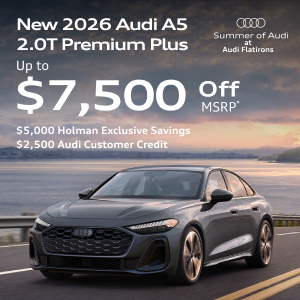 New 2026 Audi A5 2.0T Premium Plus, MSRP $57,510 Purchase Offer